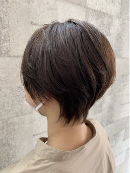ヘアーメイクスタジオ ライフセカンド(HAIR MAKE STUDIO LIFE 2ND)の写真/骨格・髪質・クセ・雰囲気…全てを計算したカットで、”あなたに似合うショートヘア”を実現します♪