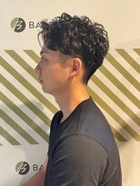 バーバーバー アカバネ(BARBER-BAR AKABANE)&nbsp;アップスタイルと合うバーバー流色気パーマ #5