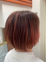 エターナルバイマティーナ(Eternal by MATINA)&nbsp;【オレンジ/バレイヤージュ/ショートカット】20代30代40代50代