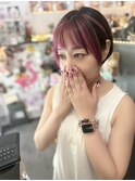 ポイントブリーチオンカラー