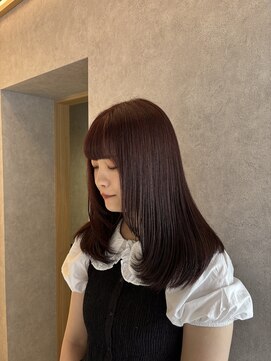 エマ 日吉(emma) 【emma小濱】フェイスレイヤー×ピンクブラウン