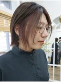 インナーカラーボブ