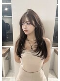 【西村光平】艶カラー/前髪顔周り/韓国ヘア