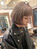 カット+外国人風ダブルカラー + 3stepトリートメント￥24200→￥18700(原宿)