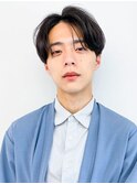 30代40代メンズセンターパート清潔感ビジネス好感度モテ髪