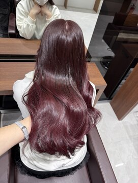 ミユーズシブヤフラッグ(Miyu’s Shibuya Flag) ブリーチなしピンク