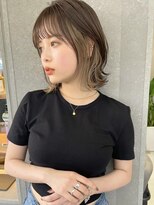 ロンドミラー 博多店(Lond Mirror)&nbsp;イメチェンショート外はねボブ美髪ブルーブラックワイドバング