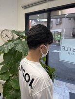 ラスル(RUSTLE)&nbsp;メンズカットパーマ