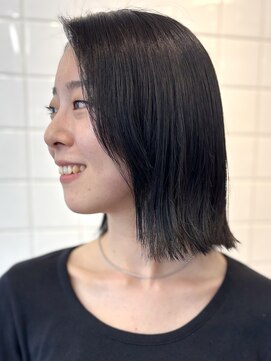 バレット(BALETT) ナチュラルロブ☆【白髪ぼかし/白髪染め/カラー/マンツーマン】