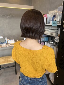 アチーブティルスマートサロン 豊川末広通店(achieve till Smart Salon) くびれボブレイヤーカット小顔似合わせカット外ハネボブ20代30代