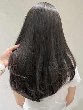 メゾンマイル 恵比寿(maison mile) オリーブグレージュ/透明感カラー/レイヤーカット/恵比寿駅