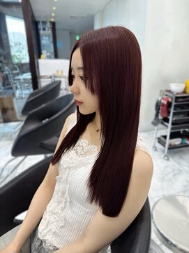 ベレーザシェルト(Beleza scelto) 15214艶髪グレージュ髪質改善アッシュブラック韓国ストレート