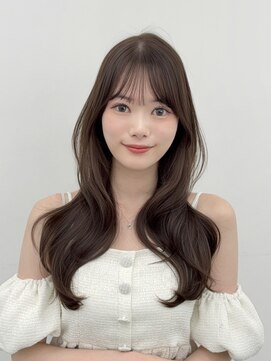 アマトウキョウ アユンチェ(AMA TOKYO×AYUNCHE) 韓国スタイル/ナチュラルくびれヘア_くびれ巻き_レイヤーカット