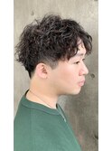 メンズパーマ+カット20代/30代/40代
