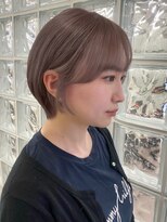 サンクプロジェクト(cinq PROJECT)&nbsp;ダメージレスなブリーチカラーで作るベージュカラー