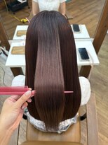 ヘアリゾート リノ(Hair resort Lino)&nbsp;ピンクカラー×ミネコラトリートメント