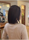 髪質改善縮毛矯正/大人ボブ/30代40代50代