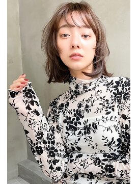 エース (ACE) 【ACE横浜】レイヤーボブ×オリーブベージュ