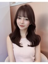 ロンドリゼル 札幌(Lond RiseL) チャコール/オリーブグレー/レイヤーカット小顔顔周り韓国札幌