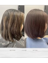 エン(en)&nbsp;美髪カラー×ラズベリーピンク