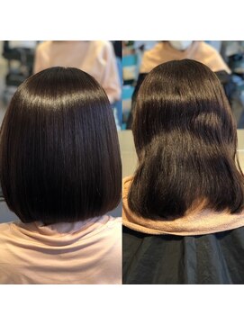 艶髪【髪質改善】〈センター南・センター北〈白髪染め・縮毛矯正