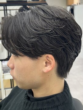 ナム 錦糸町(NAM) MEN'S HAIR/ブルーブラック/フェザーパーマ/錦糸町