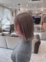 シャンティ 平岸店(Shanti)&nbsp;○ブリーチカラー/フェイスフレーミング/ミルクティー○菅野裕太