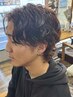 【Men's】パーマ(カット込)+炭酸泉☆￥8800