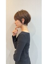 アグ ヘアー ネスト 茨木店(Agu hair nest)&nbsp;大人ショートボブ 20代30代40代ヘア 小顔 大阪クビレ茨木