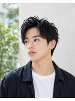 ロア(Roa.)&nbsp;フェザーパーマニュアンスパーマセンターパート