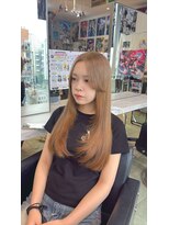 トーキョー オタクヘアー(TOKYO OTAKU HAIR) ブリーチ/ミルクティーカラー/レイヤーカット