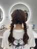【9:00～10:00】《イベントやライブに》ツインテールセット￥3850→￥3500