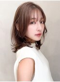 夏ワンカールくびれヘア結べるボブ美髪セミディ小顔カット