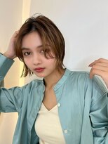 トイロ 新宿(Toiro)&nbsp;レイヤーボブ外ハネボブ韓国ボブひし形レイヤー