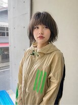 ペスカケイクリエイティブ(PESCA K-CREATIVE)&nbsp;ラフに動くアッシュブラウンボブ