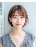 【丸みボブ】大人可愛い愛されうるツヤ内巻きワンカール