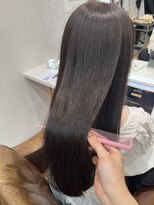 ザトエル 栄(THE TOEL) ●髪質改善グレージュアッシュベージュ艶髪ロング