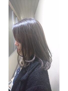 美容室 スタジアム(Stadium) グレイジュセミロング