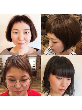 ピッカヘアーデザイン(PICKA hair-design) ショートバング☆