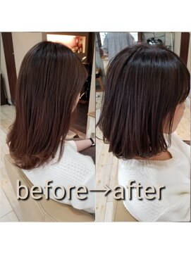 アナザースカイ (another sky) ボブ×バイオレットアッシュ