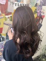 トロニー(TLONY)&nbsp;渋谷TLONY ナチュラルピンクブラウン　stylist/miaki