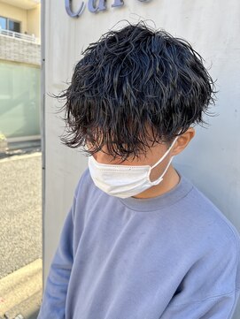 リコ(liko) 【liko三軒茶屋 店長 須田】波巻きスパイラル×メンズマッシュ