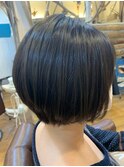 ツヤサラショートボブ