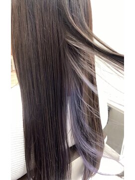 アッシュ 戸田公園店(Ash) インナーカラー ペールバイオレット