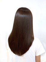 クオリス 上福岡店(QUALIS)&nbsp;ナチュラルブラウン/美髪エステ/髪質改善/縮毛矯正/ロング/30代
