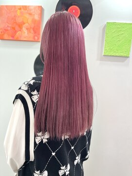 デート 下北沢(DATE) ダブルカラーミルクティーピンクベージュカラーケアブリーチ韓国