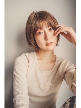 フラミューム 高崎(flammeum) ショートボブ