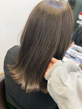 シエルバイアフロート(ciel by afloat) 〇ブリーチなし グレージュ 透明感カラー