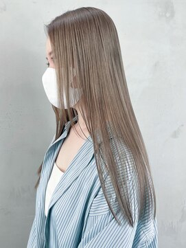 アイティーバイアルバム 松戸店(IT by ALBUM) グレージュ_チェリーブラウンフェミニンロング_ba406242