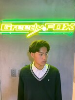 グリーディーフォックス 三軒茶屋(GreedyFOX)&nbsp;波巻き/マッシュパーマ/ウルフ/ハイライト<理容室>三軒茶屋